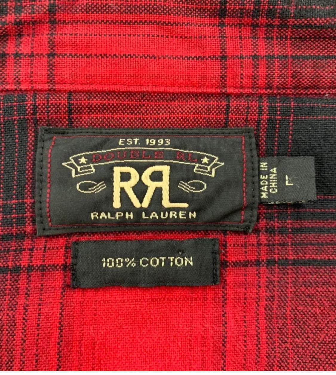 RRL 더블알엘 옴브레 체크셔츠 상품이미지2