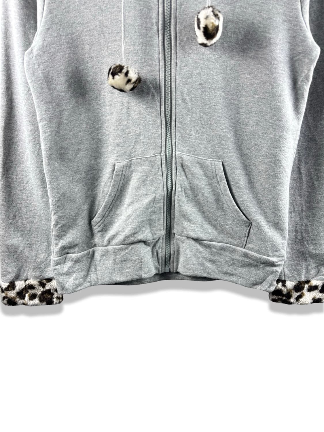 JPN 갸루 레오파드 후드집업2145 상품이미지5