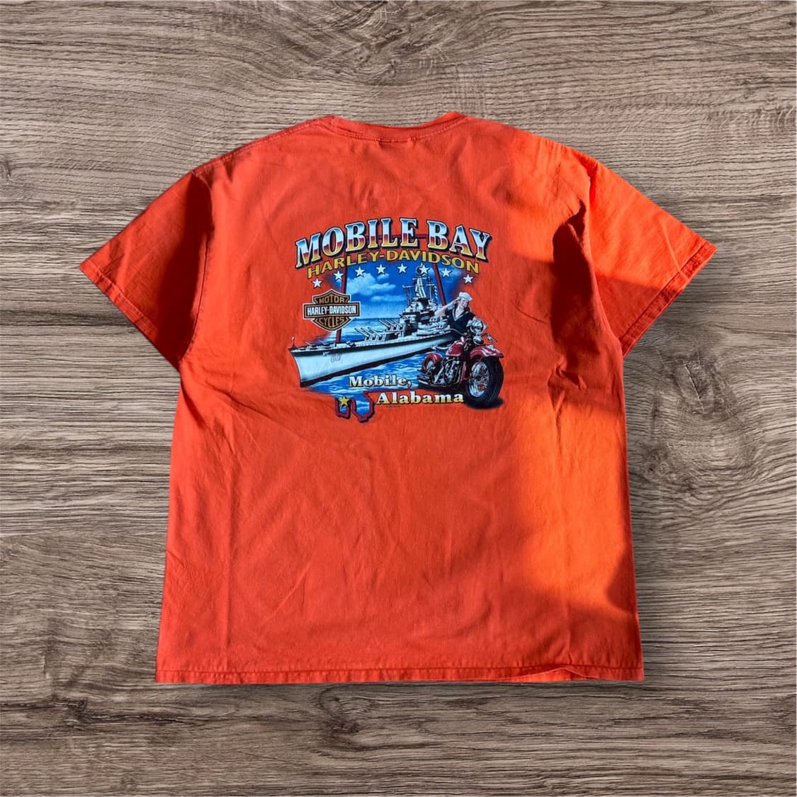 10s Harley Davidson MOBILE BAY T-shirt 상품이미지2