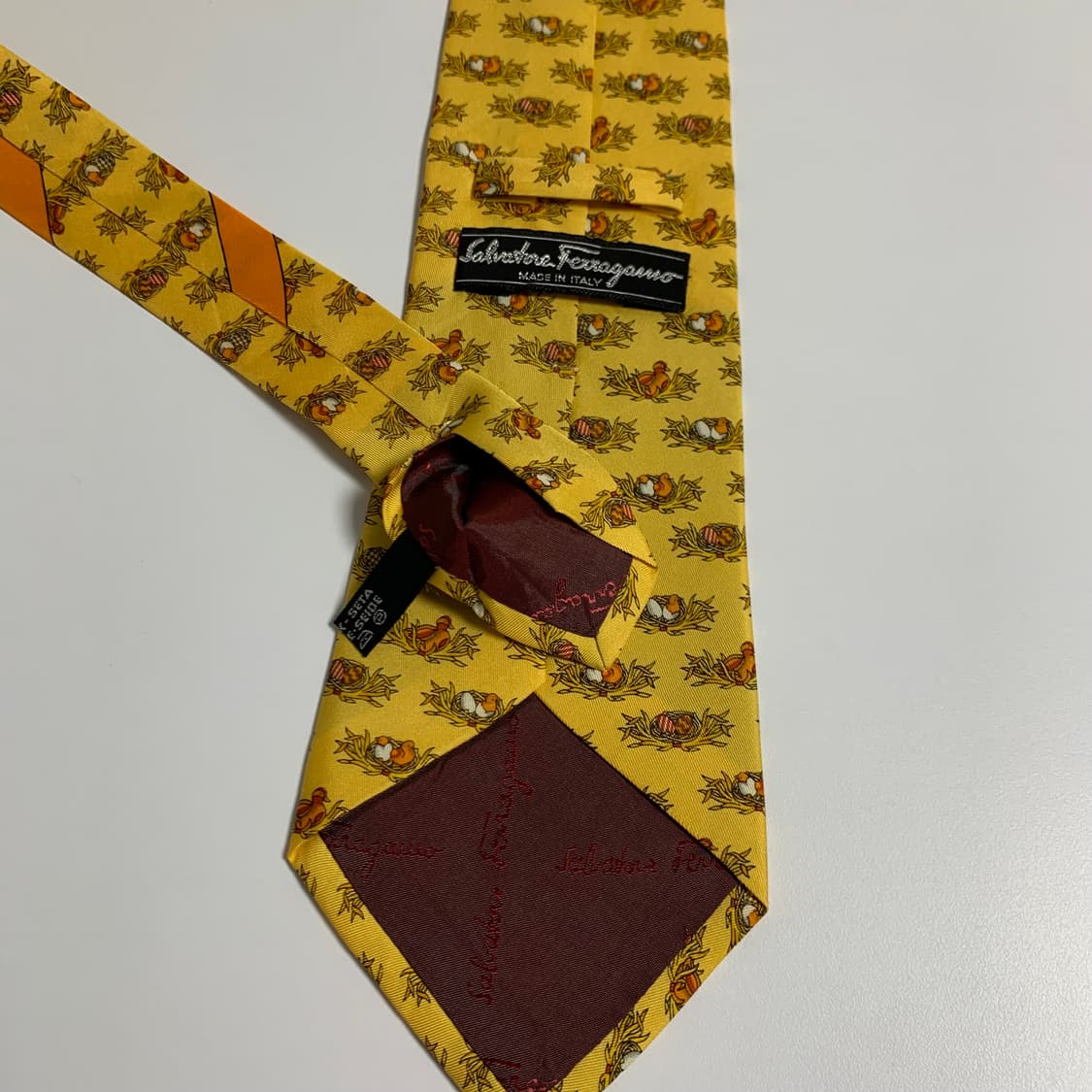 살바토레 페레가모(Ferragamo) 혼주넥타이 명품 최상급 A+ 상품이미지7