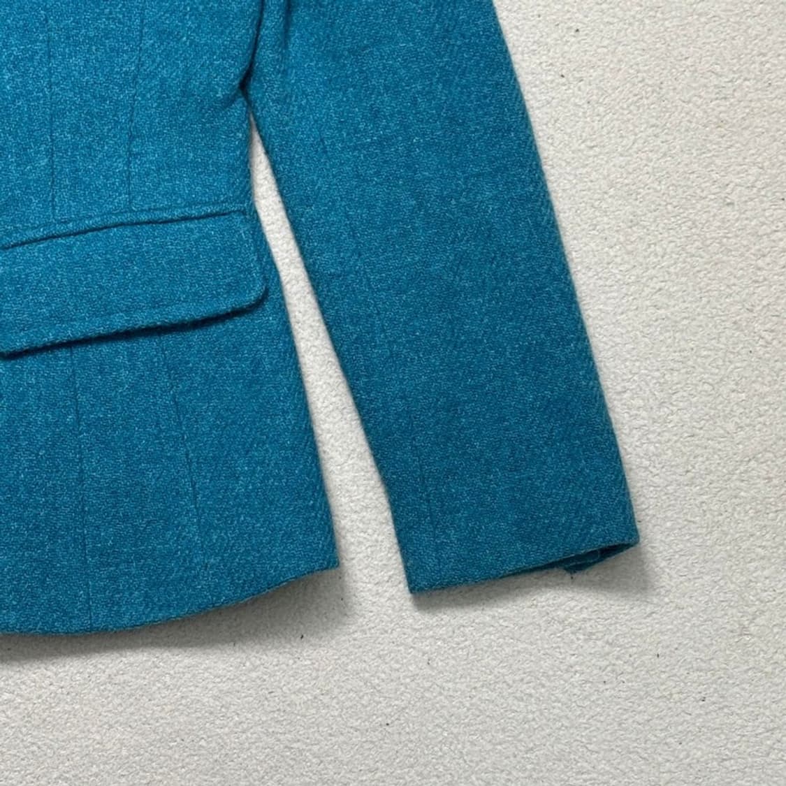 HARRIS TWEED 100% 울 블레이져 블루 100 상품이미지2