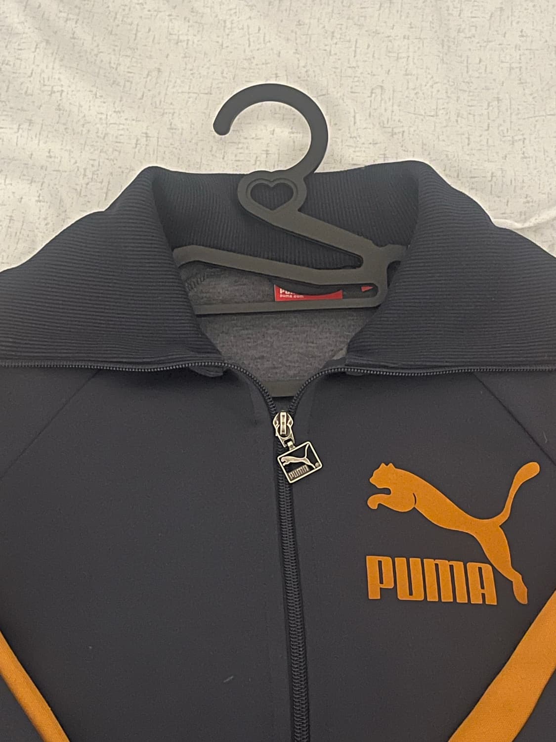 푸마 주황 집업 트랙탑 져지 상품이미지2