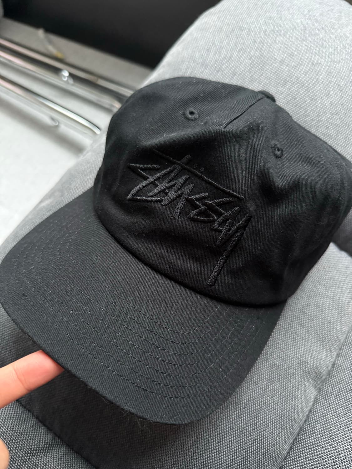 스투시 블랙 모자 상품이미지1