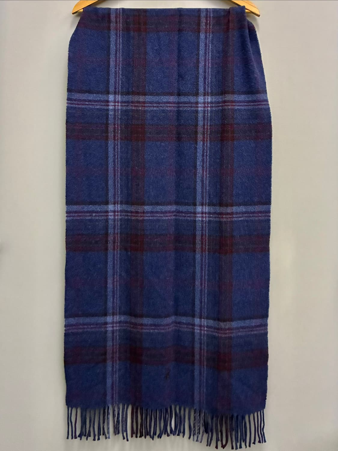 POLO 폴로랄프로렌 이태리 램스울 스트라이프 체크 롱머플러 목도리 상품이미지4