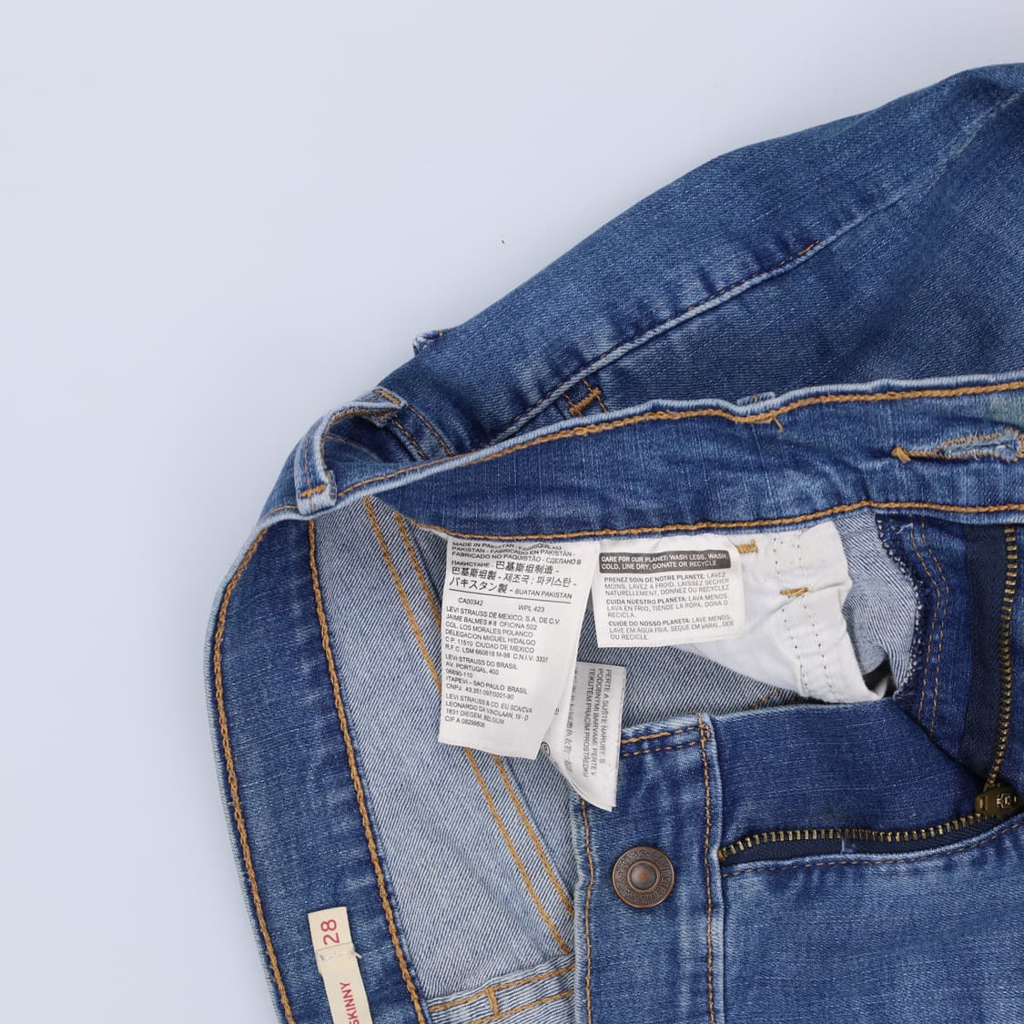 28 리바이스 여성 스키니진 데님팬츠 0310H1 상품이미지5