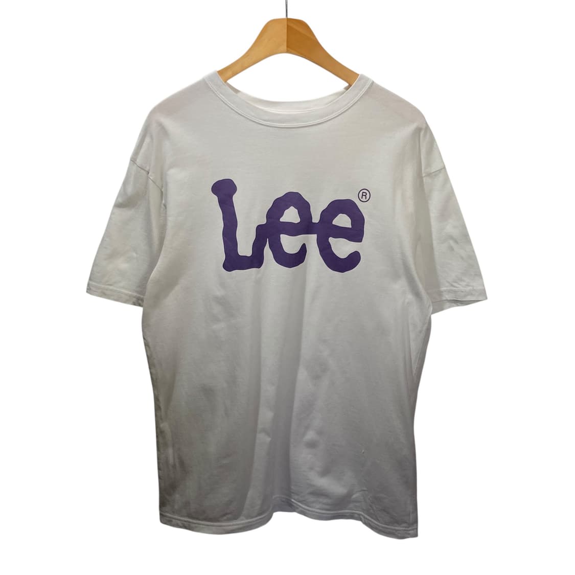 Lee 빅로고 화이트 반팔 상품이미지2