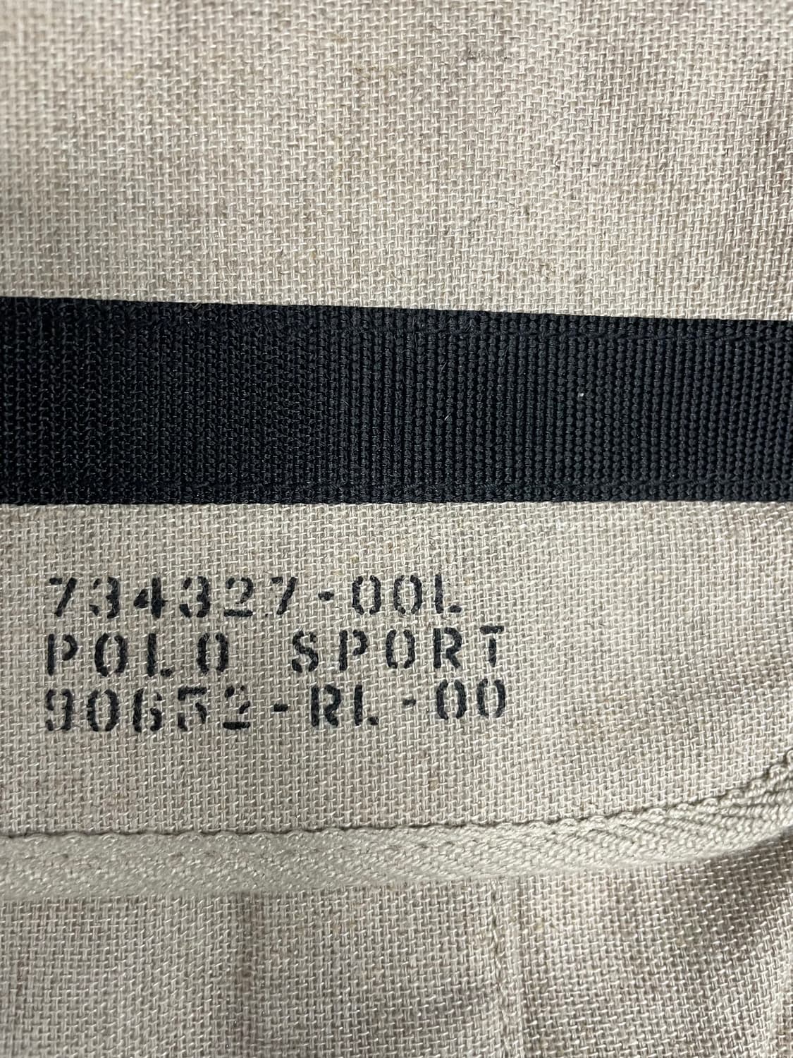 90s POLO SPORT 빅 켄버스 크로스백 상품이미지2