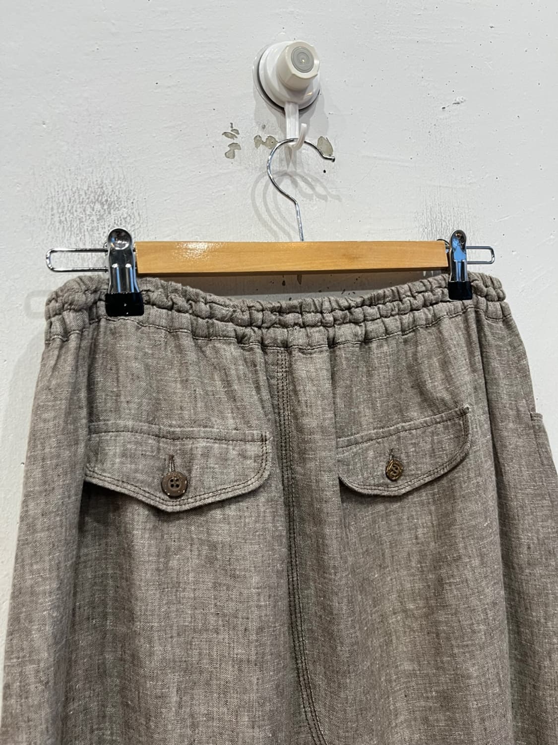 cepo JPN 네추럴 린넨 블렌드 스커트 치마  상품이미지4