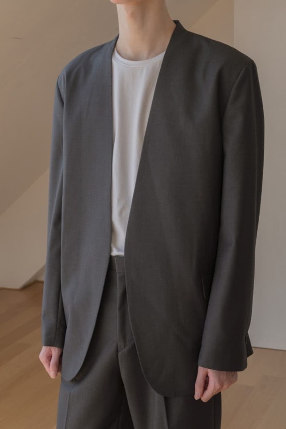 하이파이펑크 카라리스 블레이저 차콜 상품이미지1