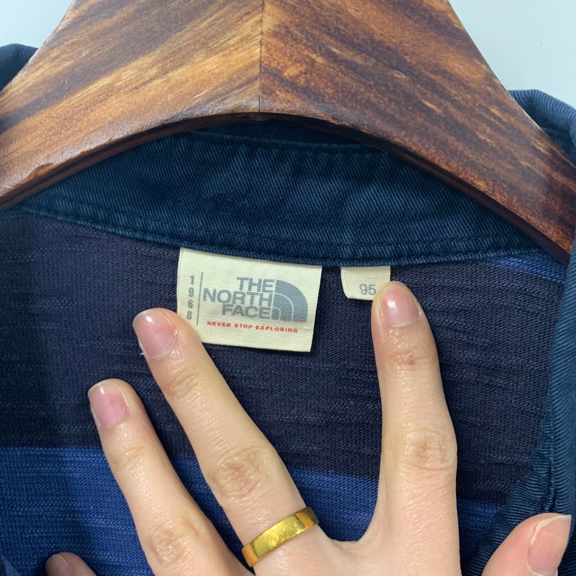 노스페이스 단가라 럭비 카라 티셔츠 상품이미지6