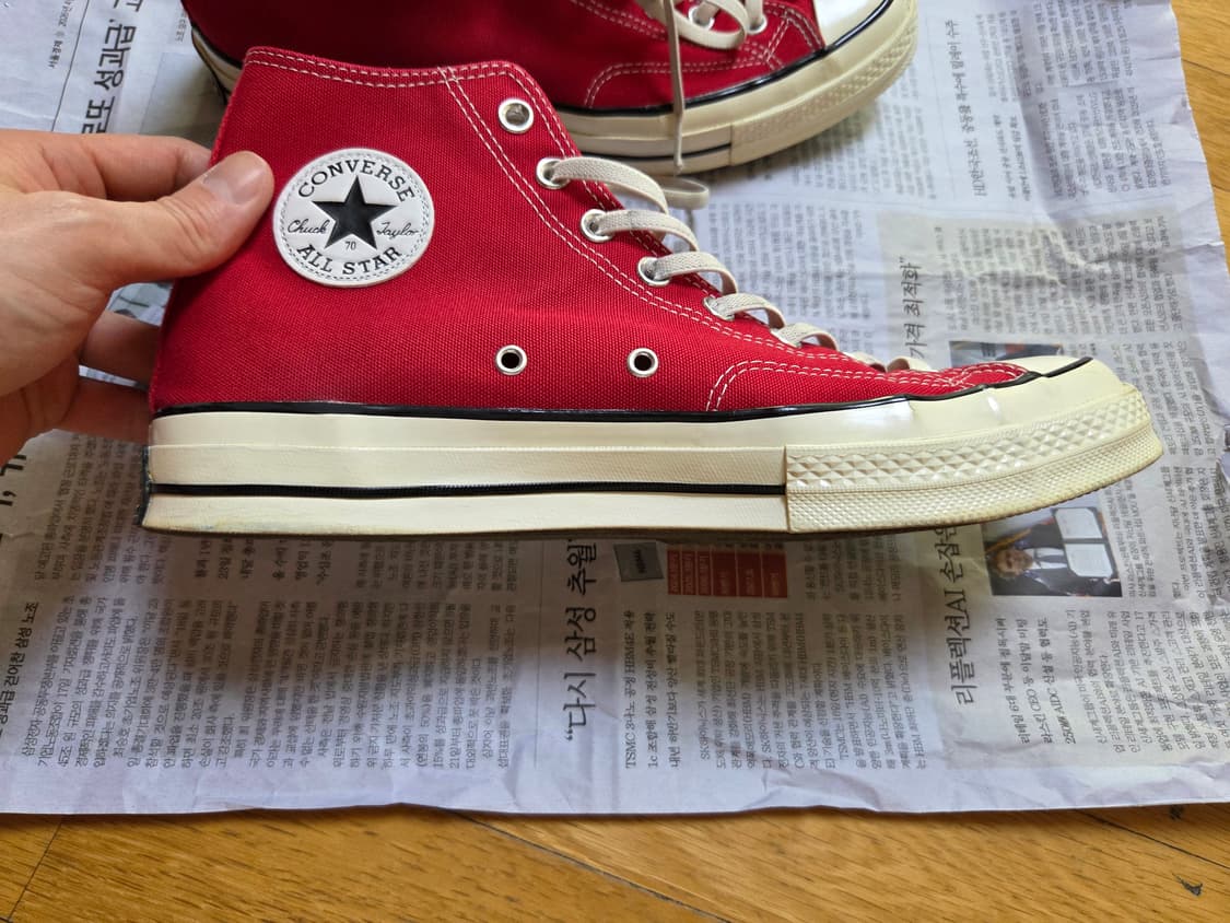 컨버스 척70 하이 에나멜레드 290 / 164944C 상품이미지5
