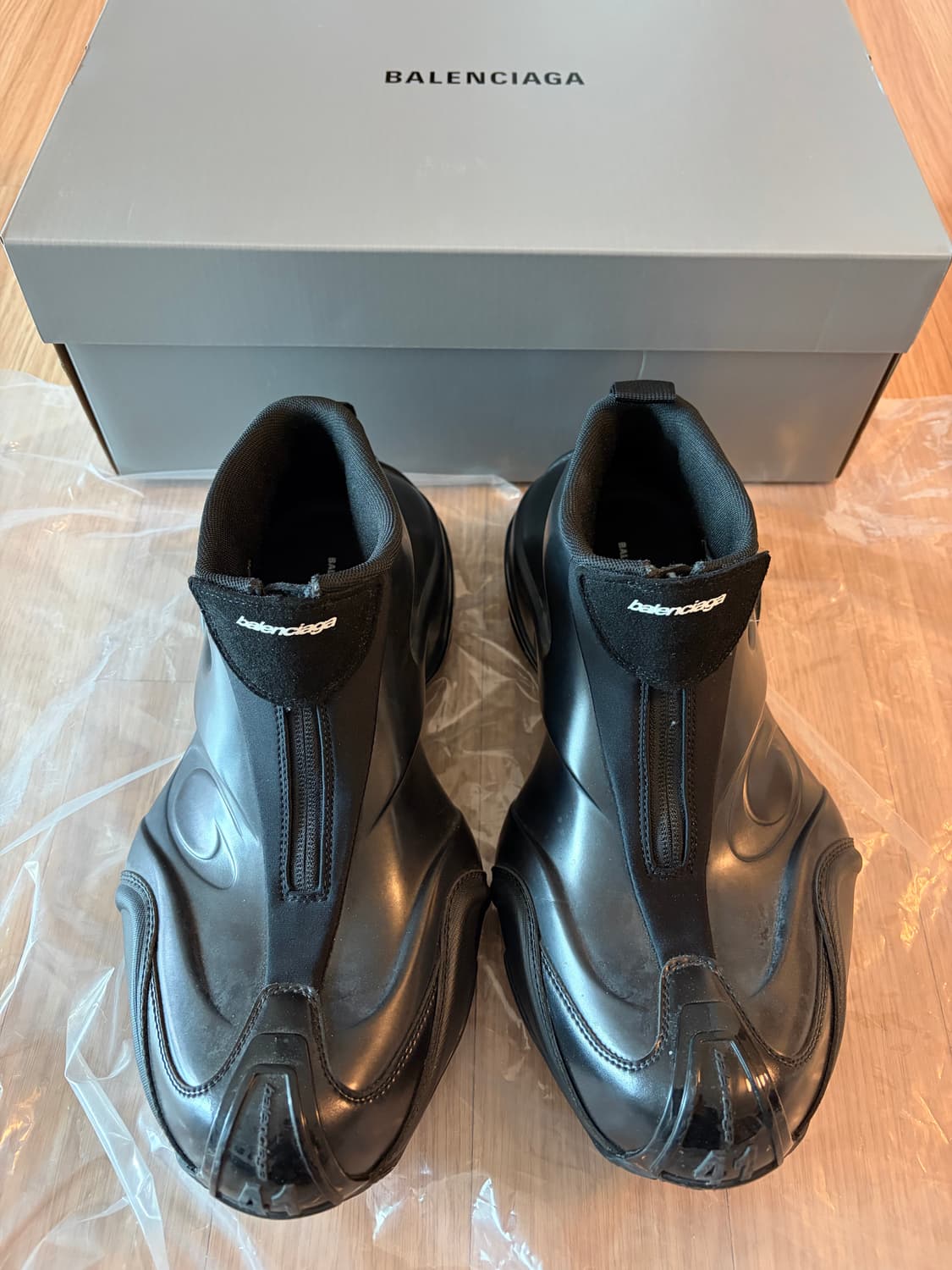 [41] 발렌시아가 바스켓볼 스니커즈 블랙 상품이미지2