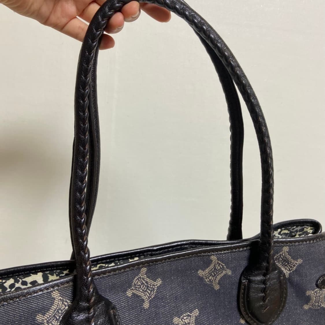 셀린느 데님 트리옹페 쇼퍼백 상품이미지3