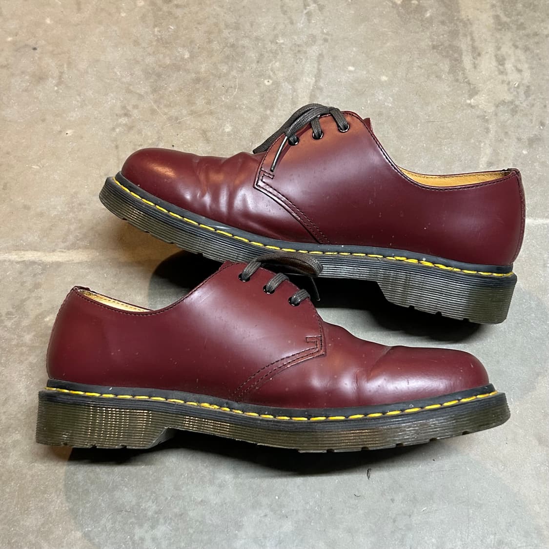 닥터마틴 1461 스무스 3홀 체리레드, 버건디 (UK8 / 270) 상품이미지4