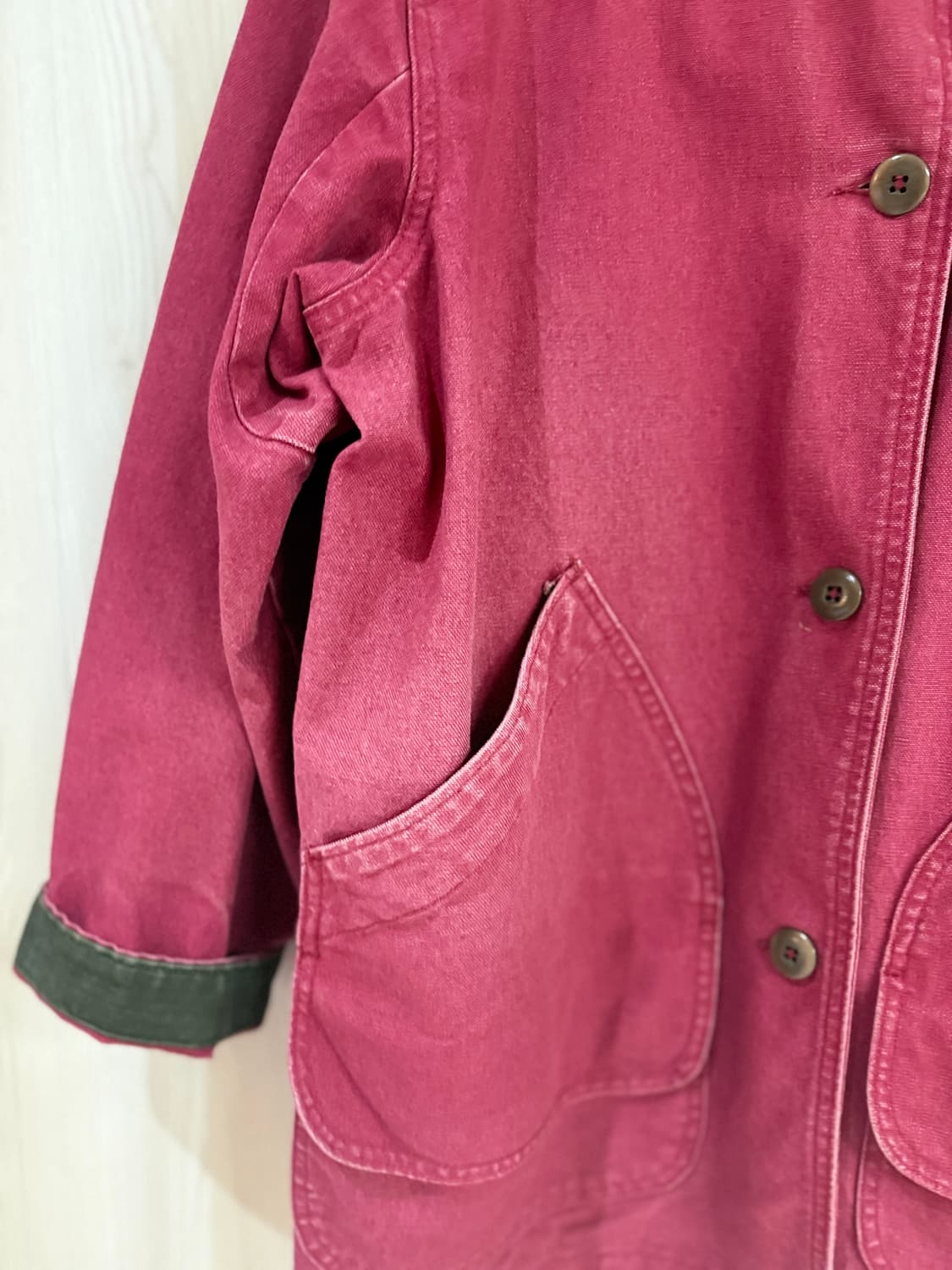 엘엘빈 80-90 빈티지 헌팅자켓 M 상품이미지7