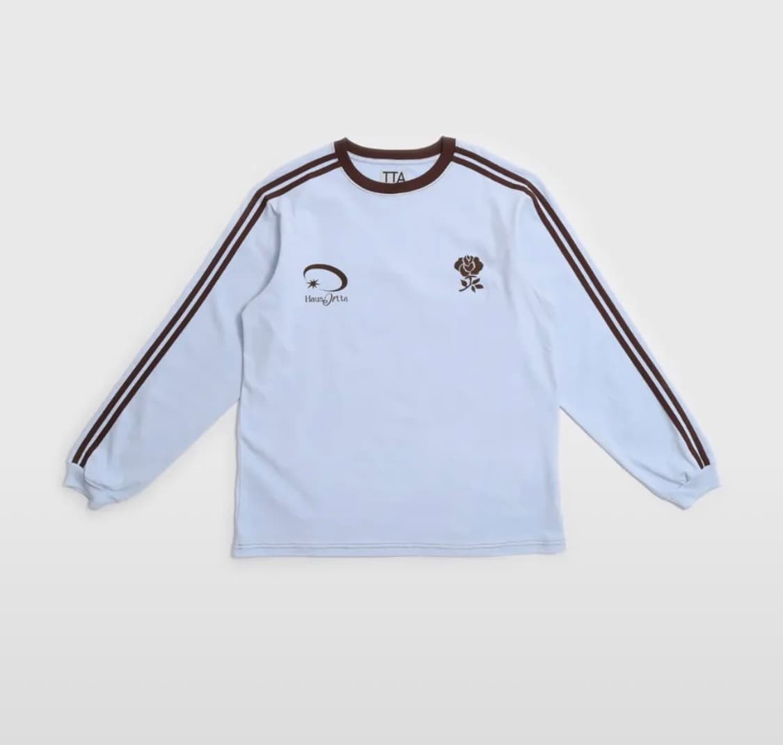 [정가7만] 토우토우아카이브 하우스플라킹 프린트 롱슬리브 티셔츠 킨스카이 상품이미지1