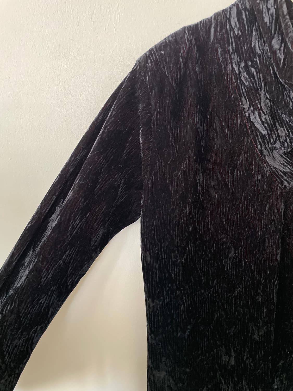 vintage black high neck long dress 상품이미지4