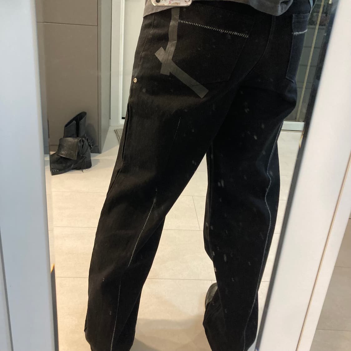 자버워키 오버록 데님 팬츠 상품이미지9