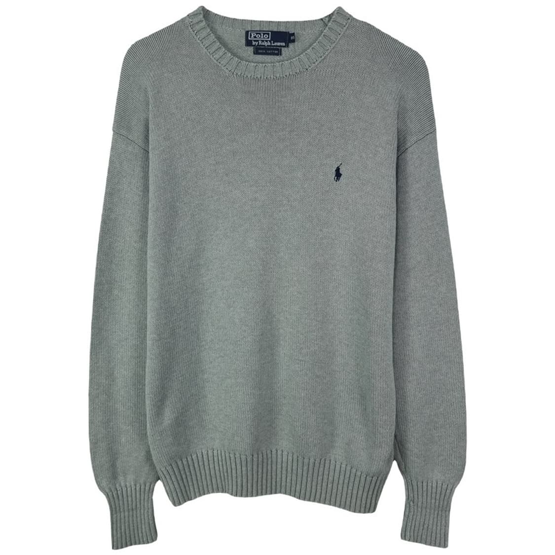 [폴로 랄프로렌] 포니 로고 자수 니트 그레이 M18660 상품이미지2