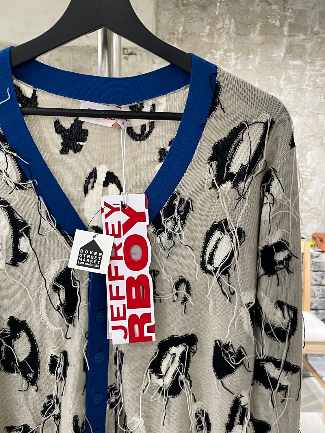 찰리 제프리 러버보이 거들 애니멀 울 가디건 상품이미지3