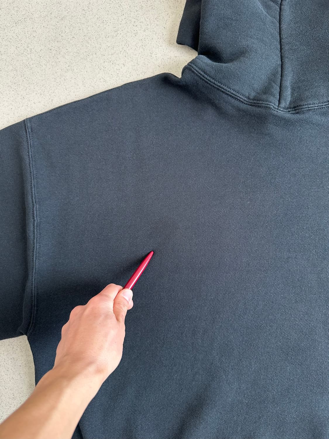 90s 빈티지 러셀 후드 블랙 XXL 상품이미지7