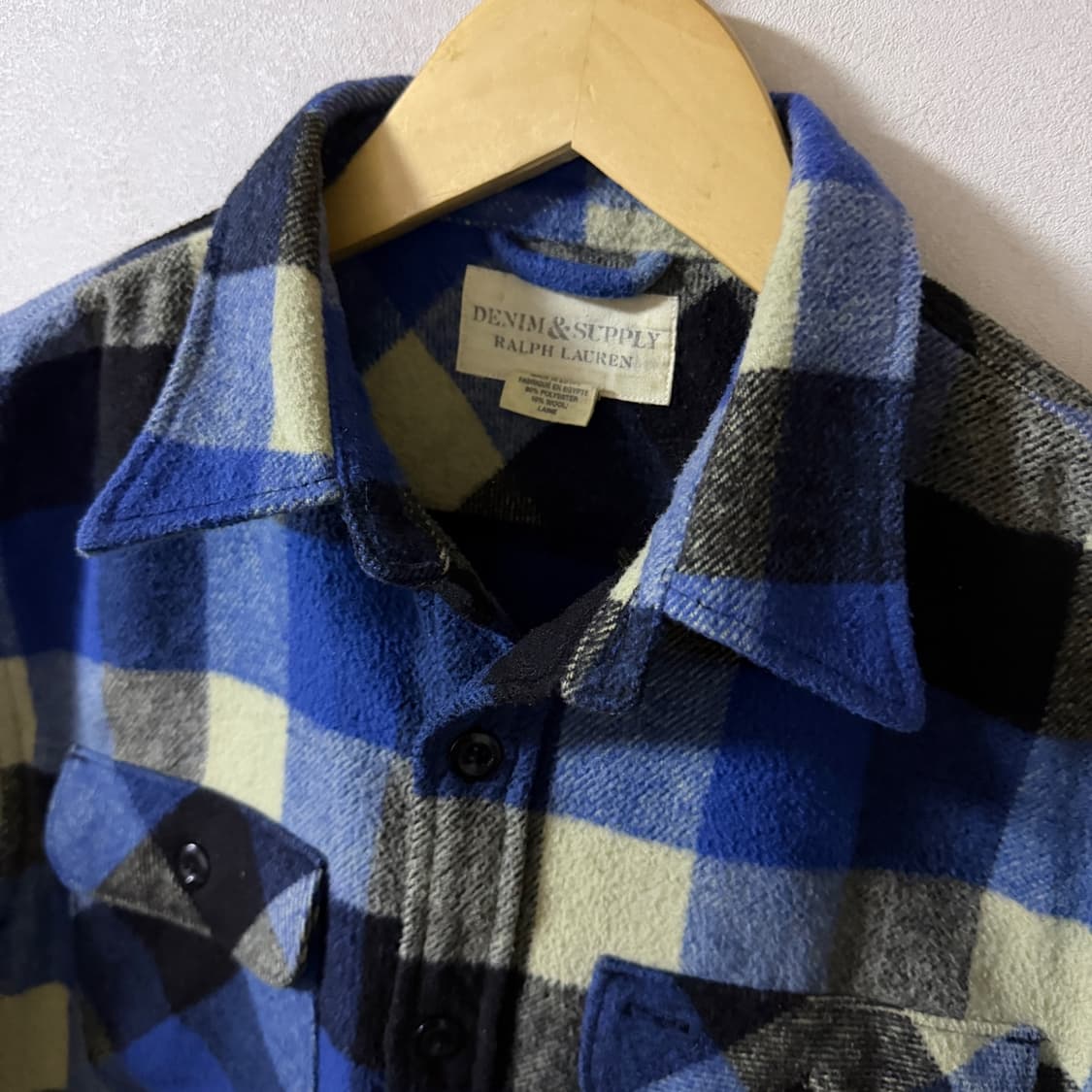 폴로 랄프로렌 데님앤서플라이 투포켓 셔츠 M(100정도) 상품이미지3