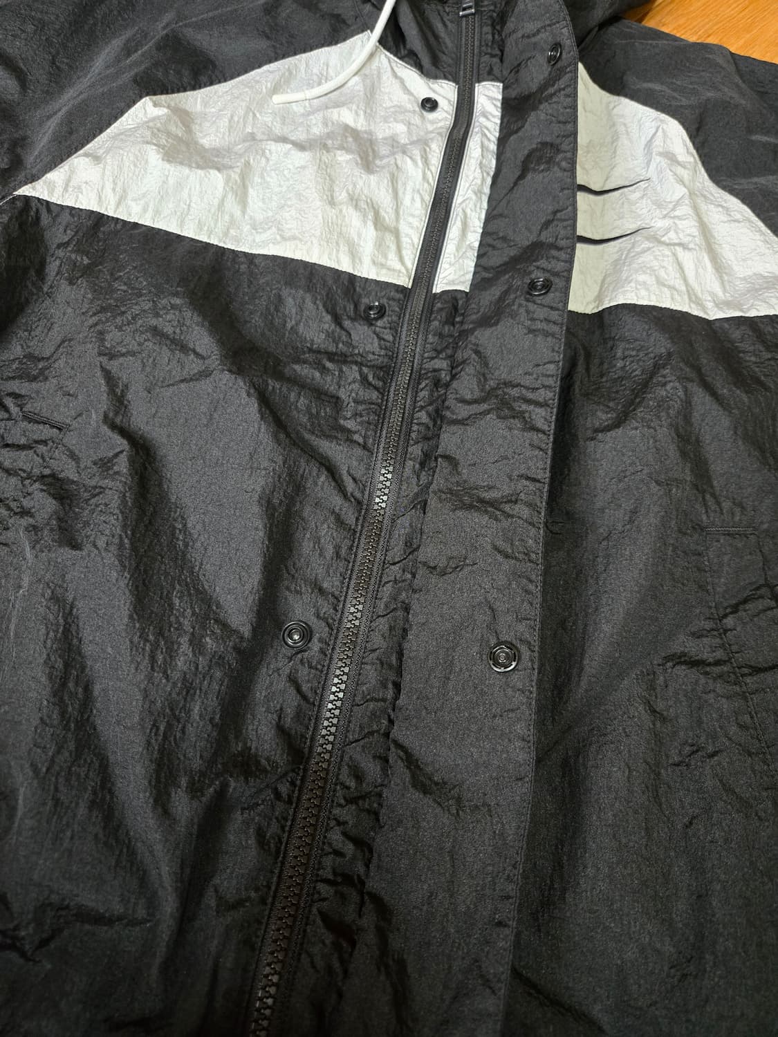 나이키 더블 스우시 우븐 바람막이 점퍼(M사이즈) 상품이미지3