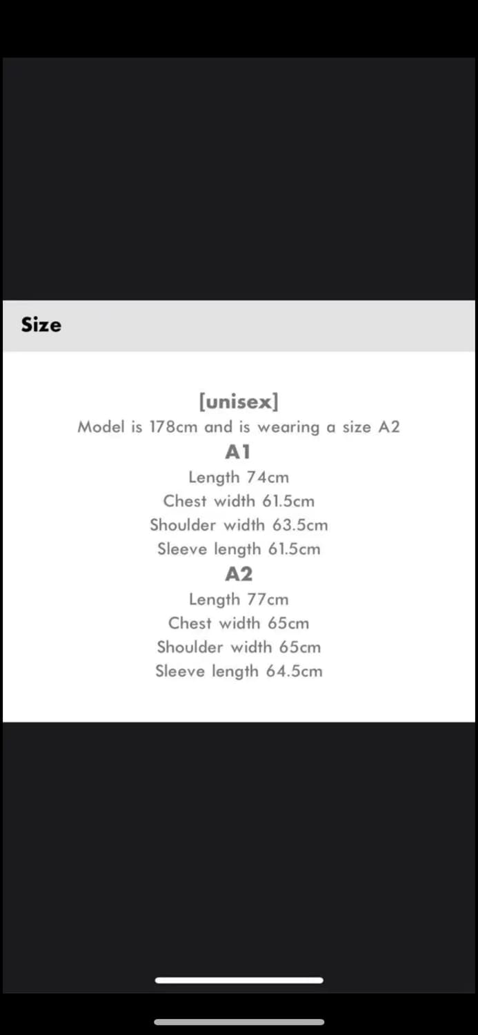 아더에러 5주년 맨투맨 a1사이즈 상품이미지6