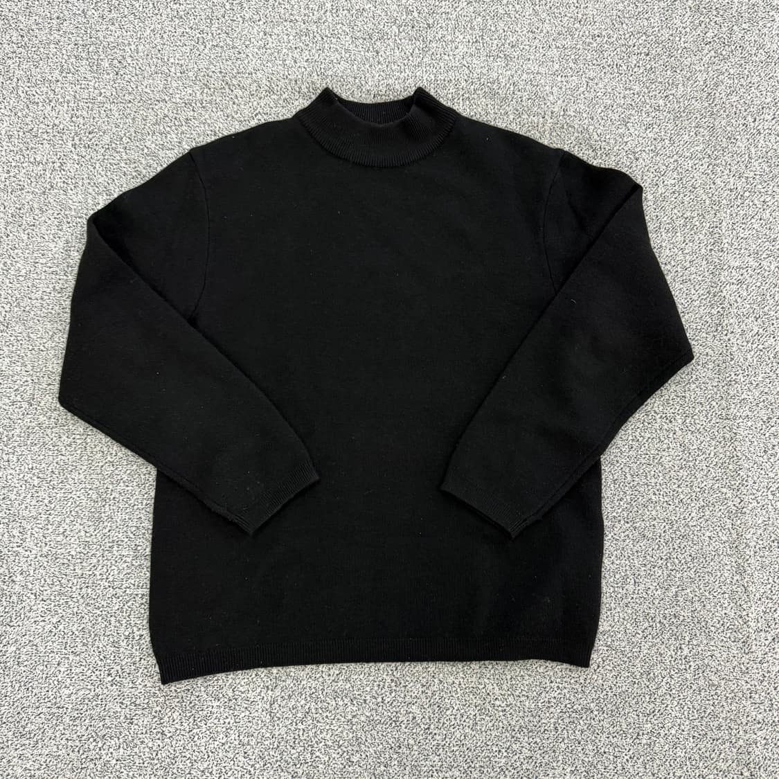 [S] 무신사스탠다드 미니멀 모크 넥 니트 0109T1 상품이미지1