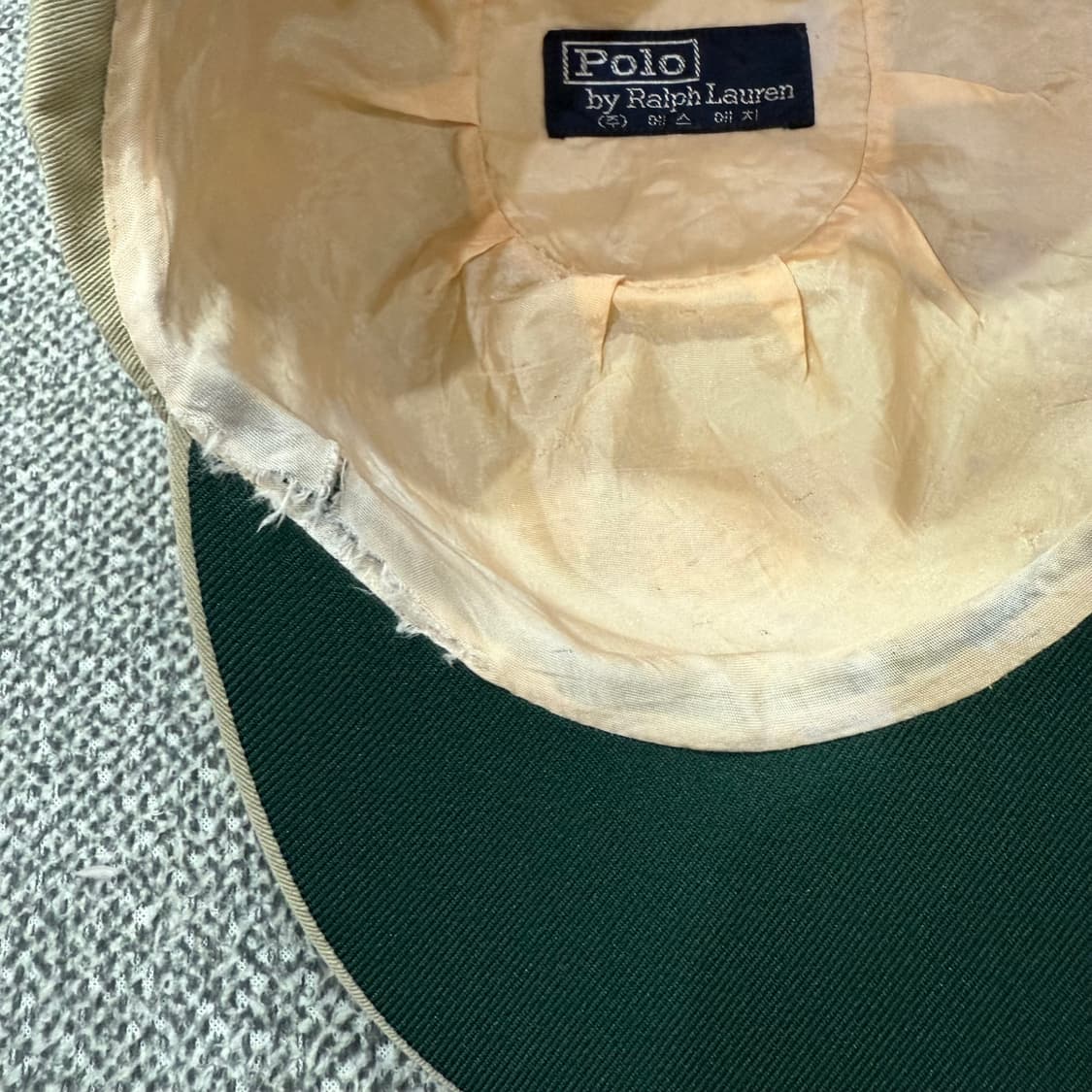 L 폴로 랄프로렌 80s 에스에이치 크라운로고 볼캡 모자 상품이미지10