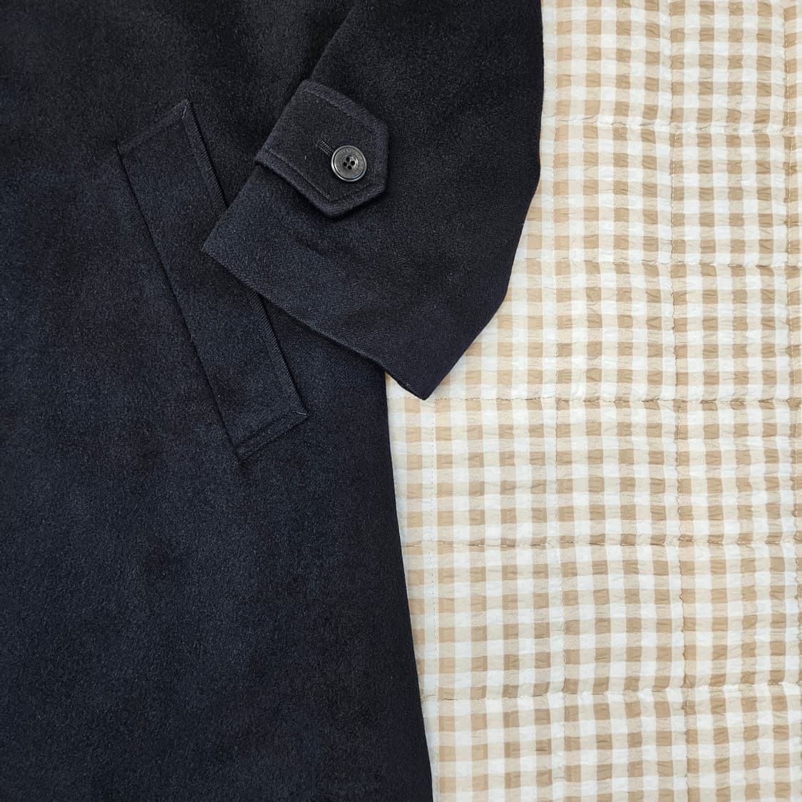 갤럭시 카디널 캐시미어100 롱 코트 남자100 상품이미지4