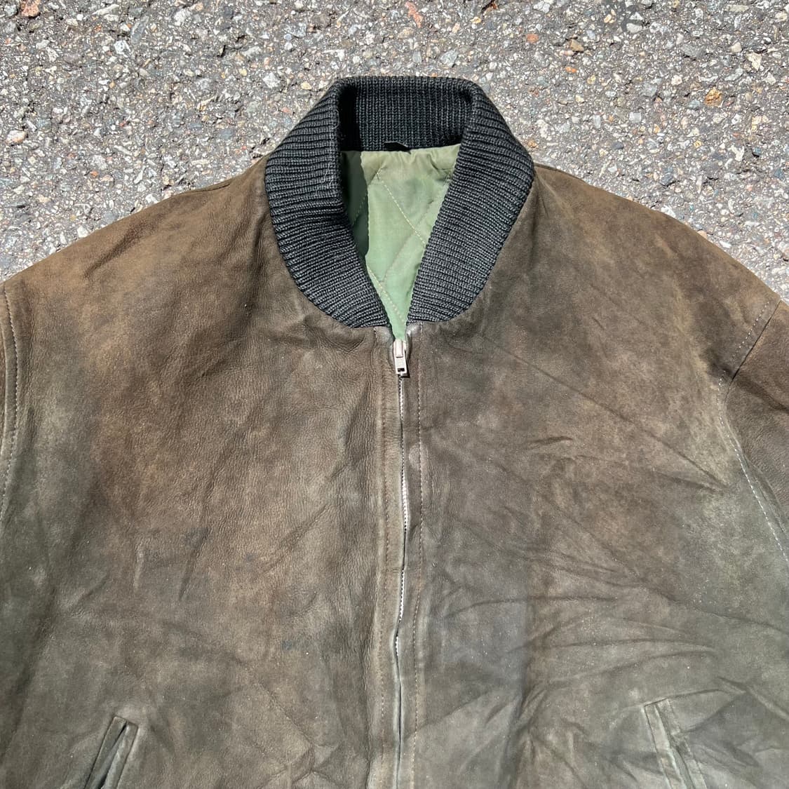 90’s Partina Tokyo Suede Leather Jacket 상품이미지2