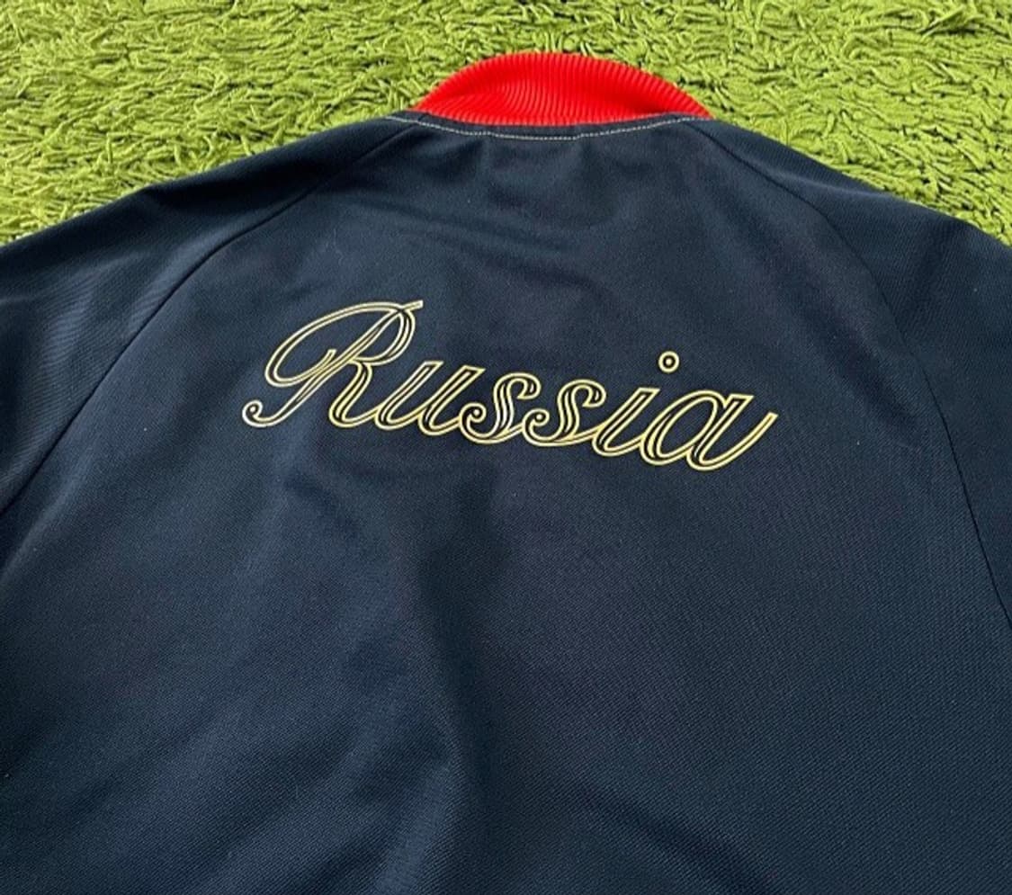 아디다스 러시아 네이비 레드 트랙탑 져지집업 90~95 상품이미지3