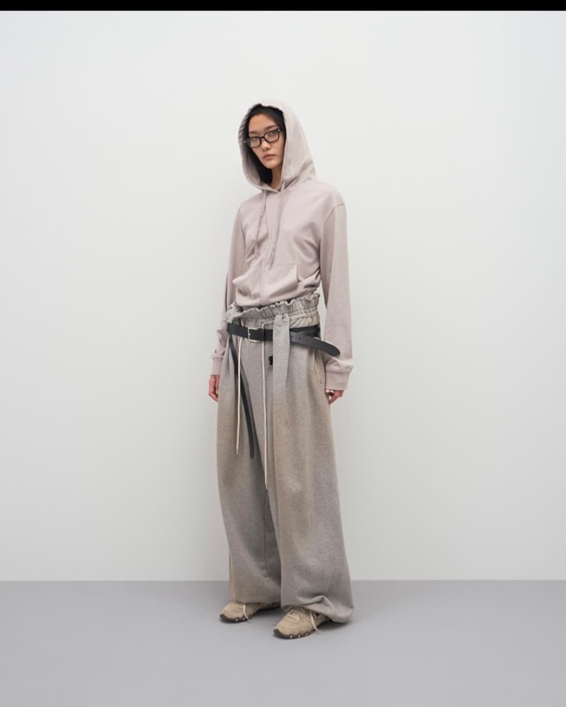 LCDC 스프레이 워시드 플리츠 슬랙스 상품이미지1