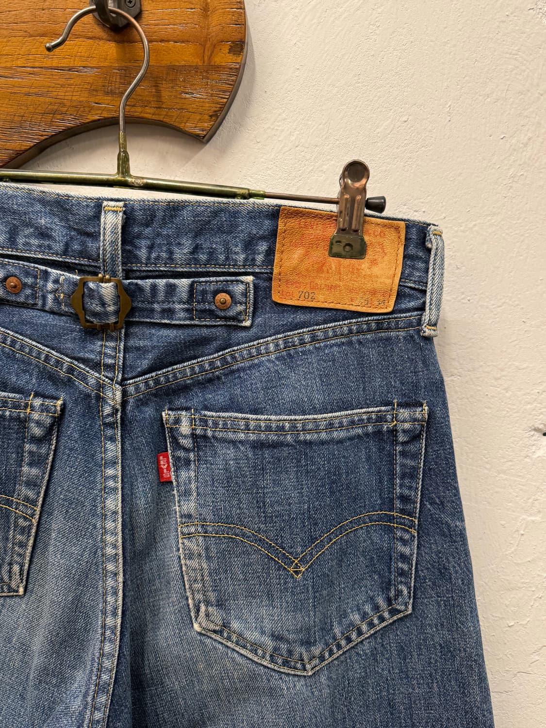 Japan LVC 702 Big E Selvedge Denim Pants 상품이미지3