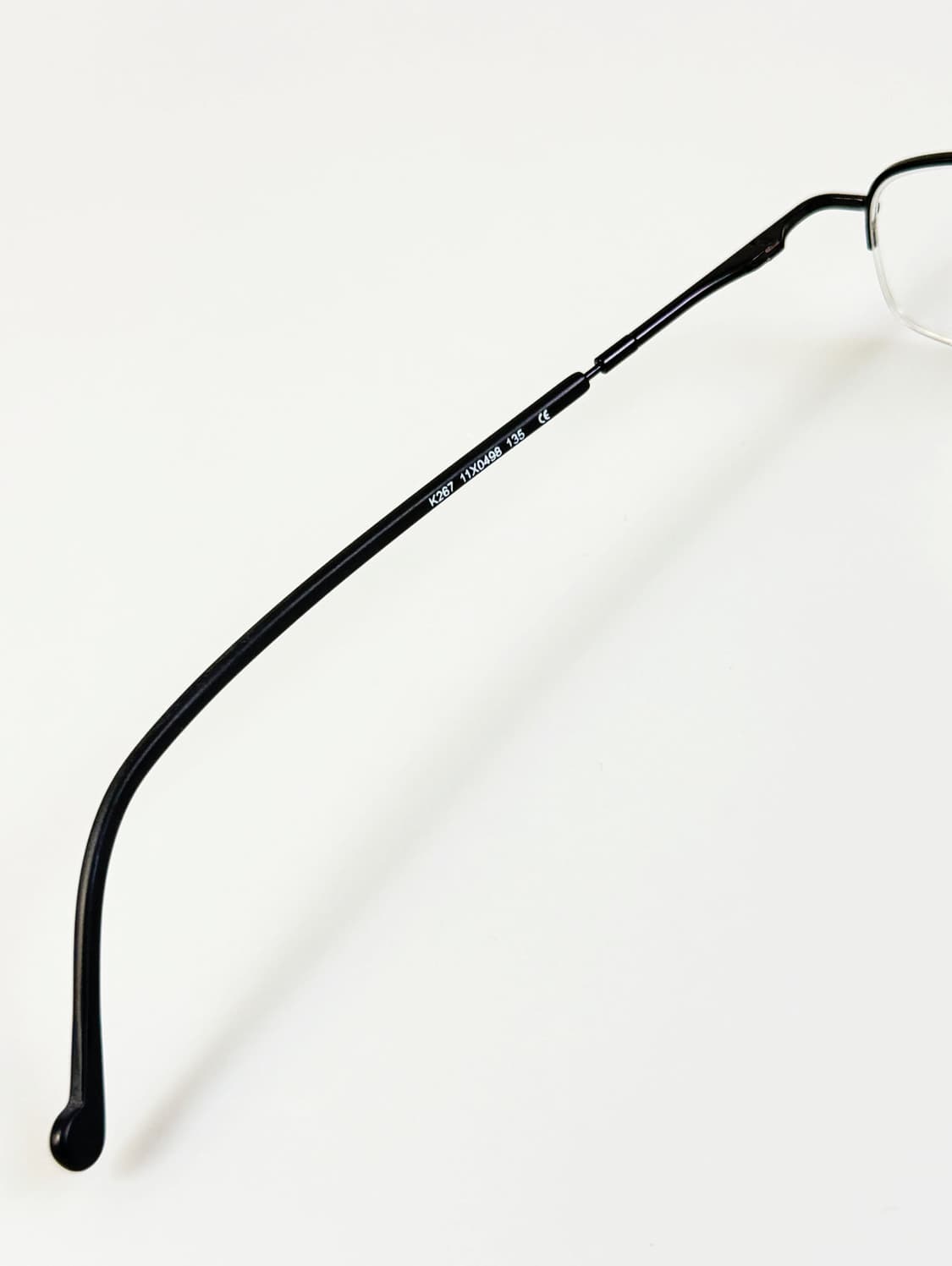 90s KIPLING 블랙 반무테 스퀘어 프레임 빈티지 안경 상품이미지7
