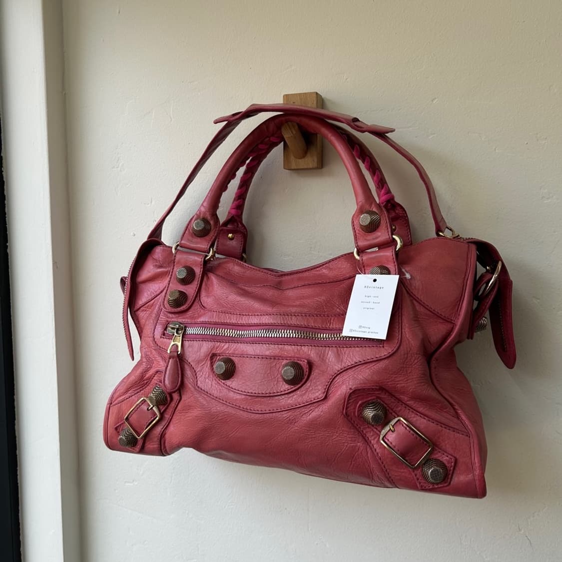 16558 - 발렌시아가 자이언트 시티백 모터백 상품이미지1