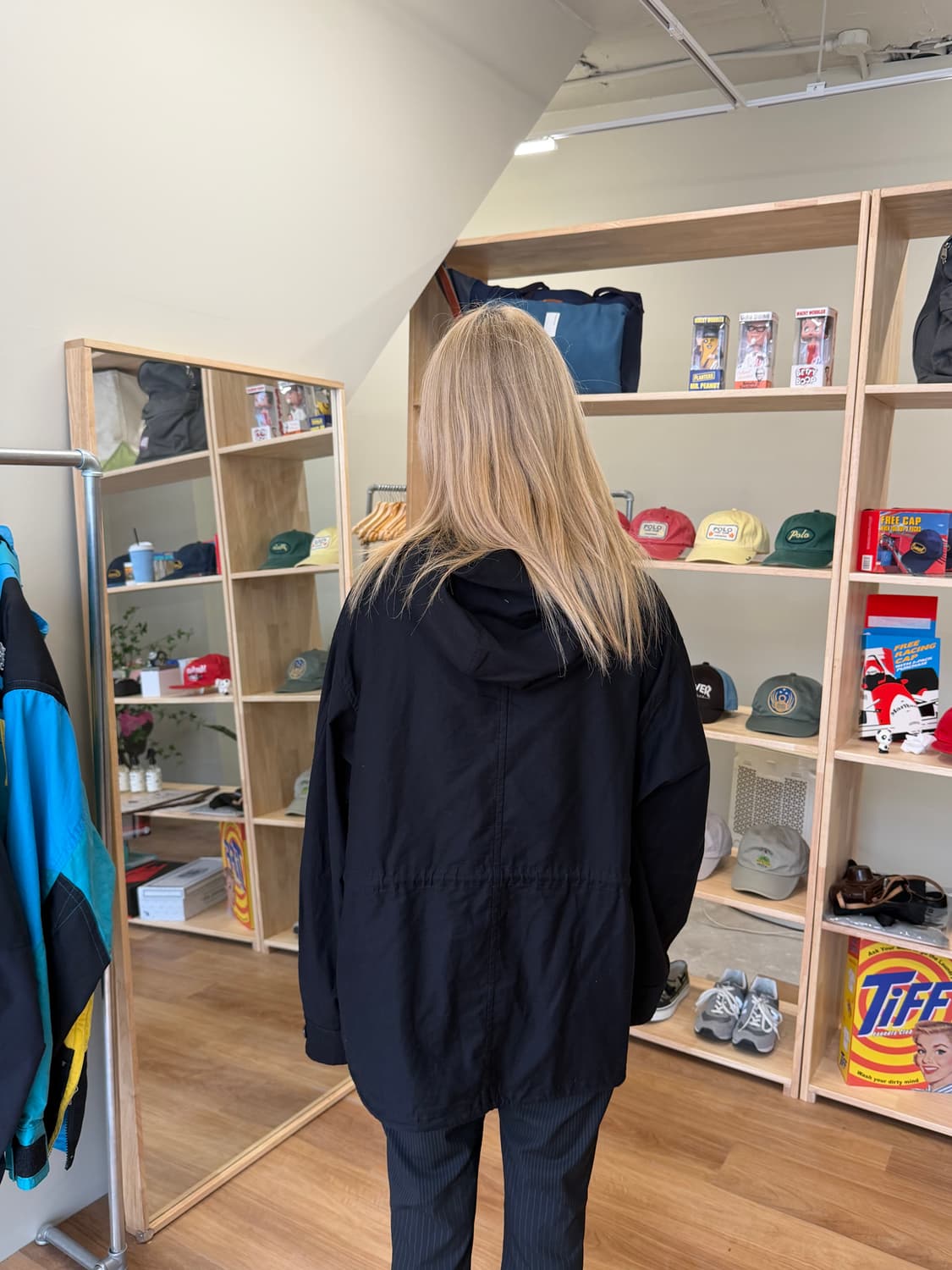 요지야마모토 뿌르옴므 후드 블루종 상품이미지3