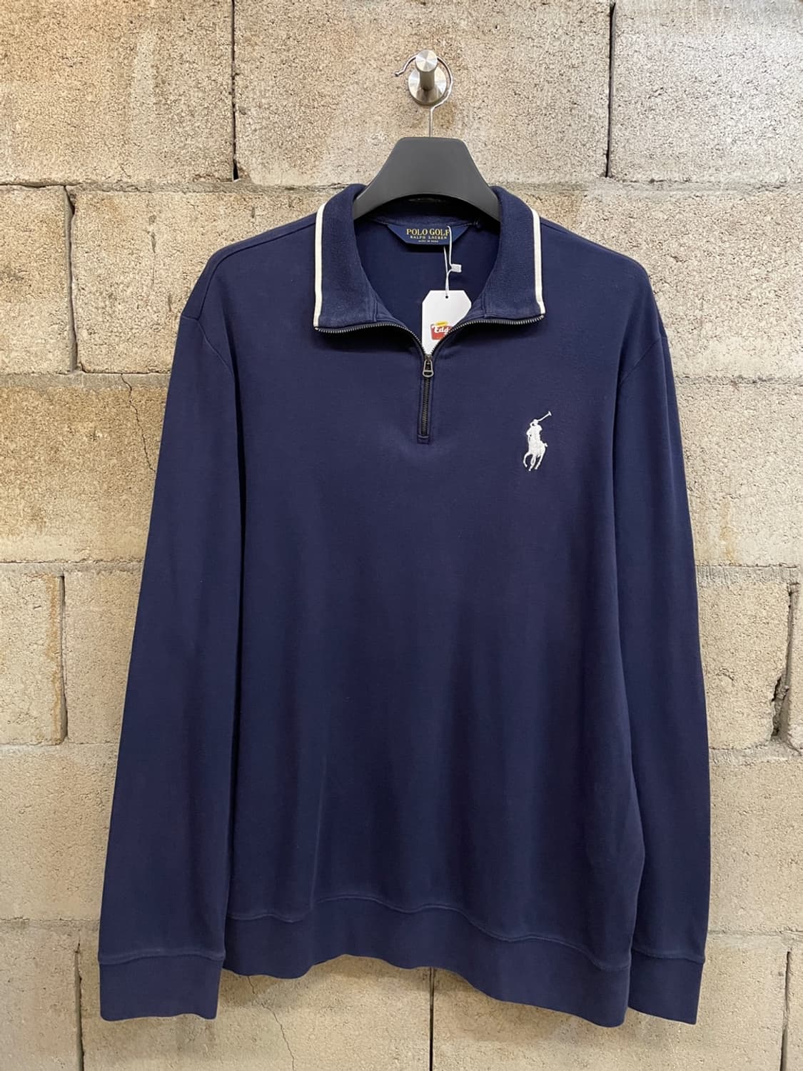 폴로 랄프로렌 빅 포니 반집업 니트 상품이미지1