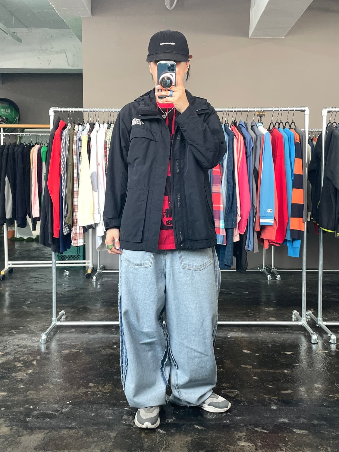 노스페이스 바람막이 자켓 상품이미지3