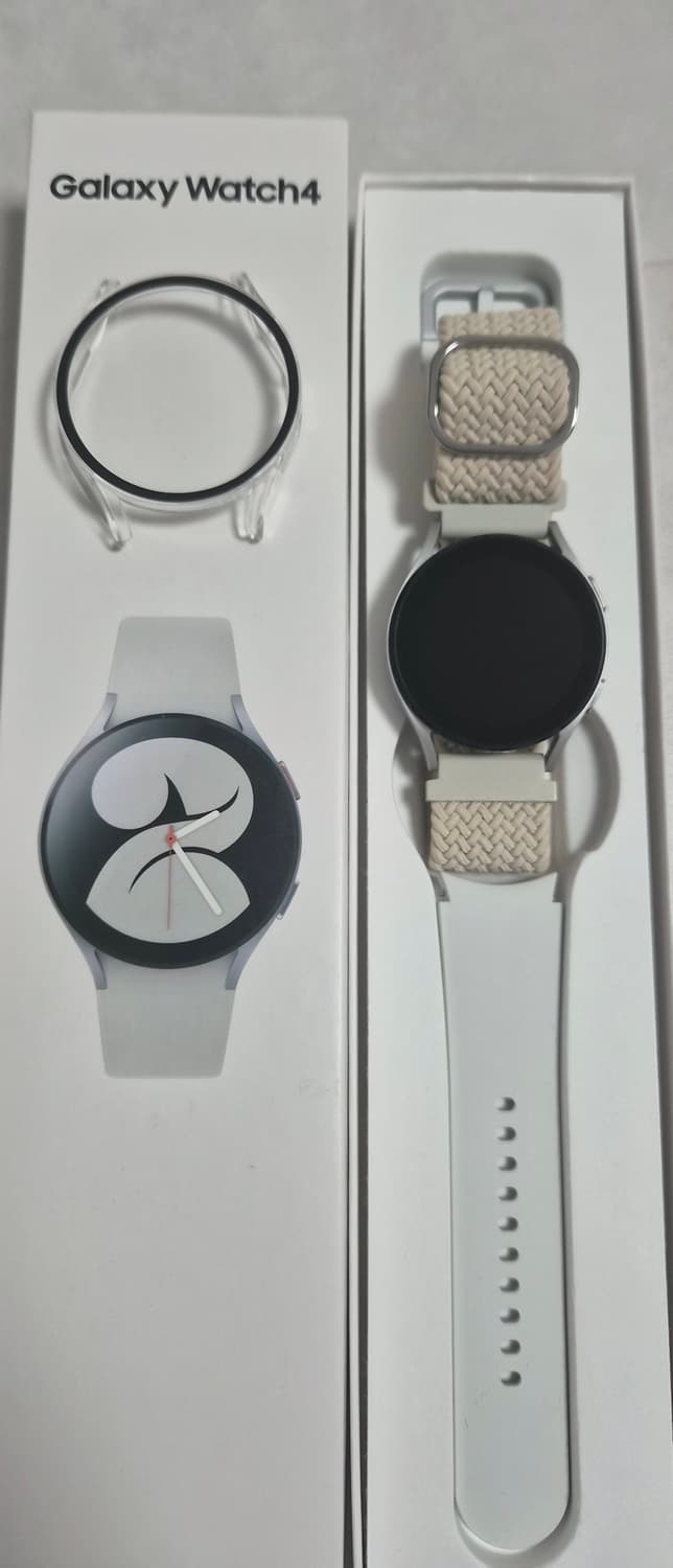 갤럭시 워치4 40mm 화이트 풀박스 상품이미지1