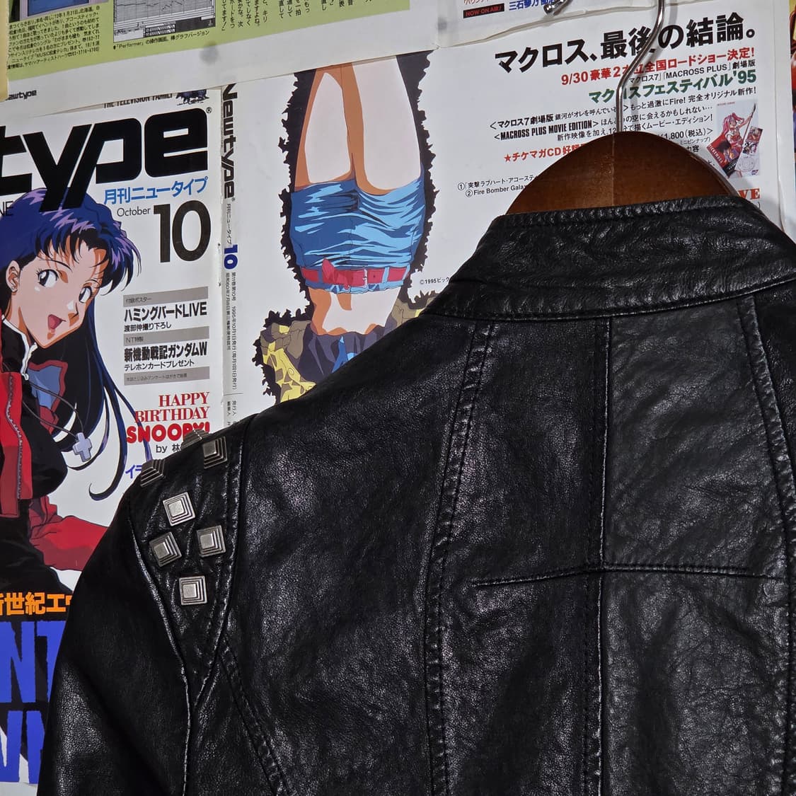 빈티지 리얼레더 헤체주의 펑크 라이더 자켓 상품이미지7