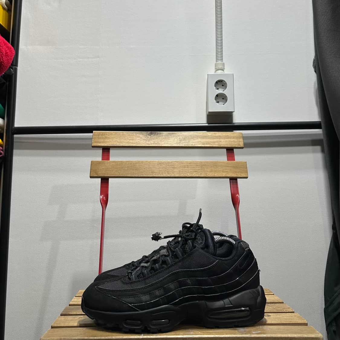 260) 나이키 운동화 남성 남자 신발 에어맥스 95 블랙 상품이미지3