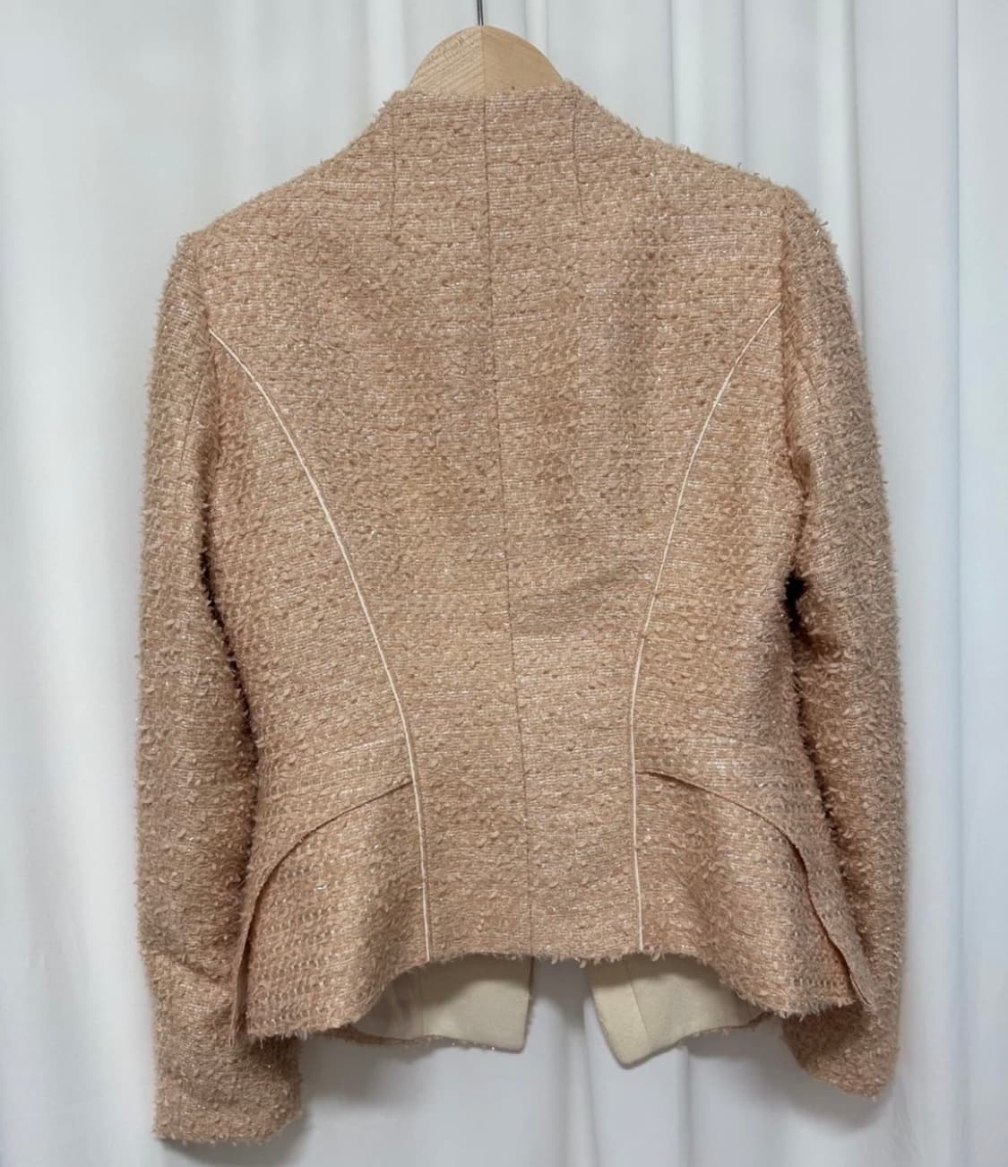 나이스클랍 베이지 트위드 자켓 상품이미지5
