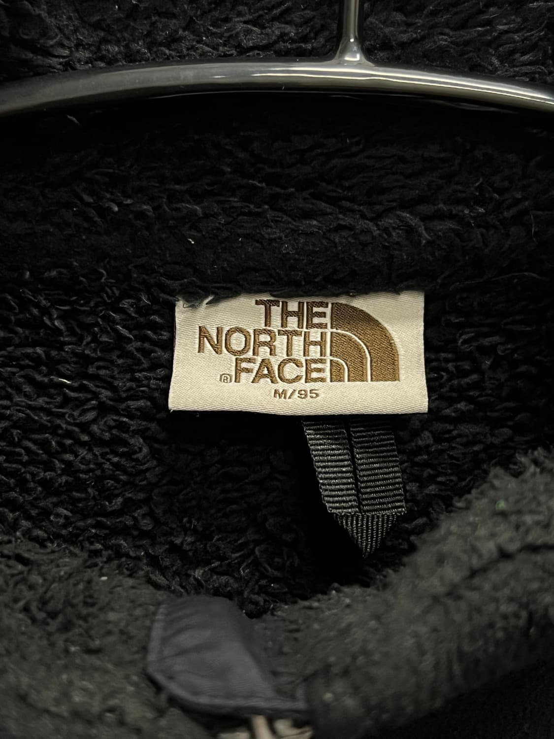 노스페이스 화이트라벨 후리스 집업 자켓 블랙 상품이미지5