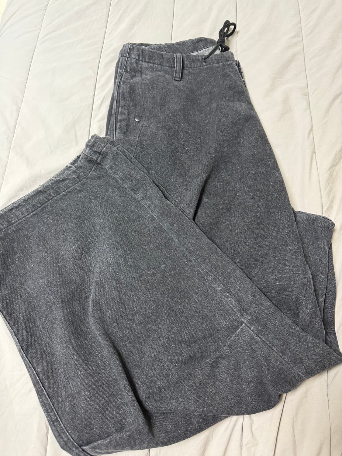 해칭룸 스노우진 워시드 블랙 상품이미지3