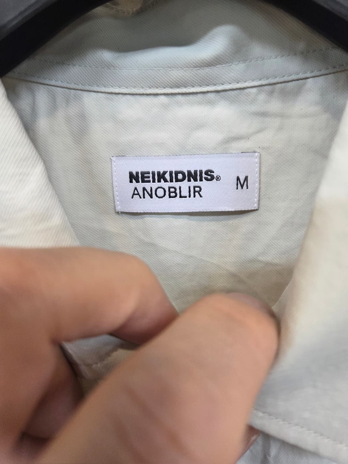 네이키드니스 아노블리어 선그립 나일론 오버핏 셔츠긴팔 m 상품이미지3