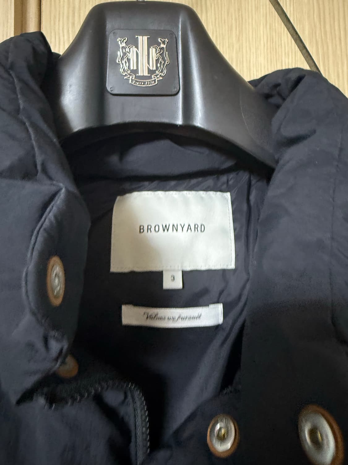 브라운야드 24FW 패딩 블랙 3사이즈 상품이미지5