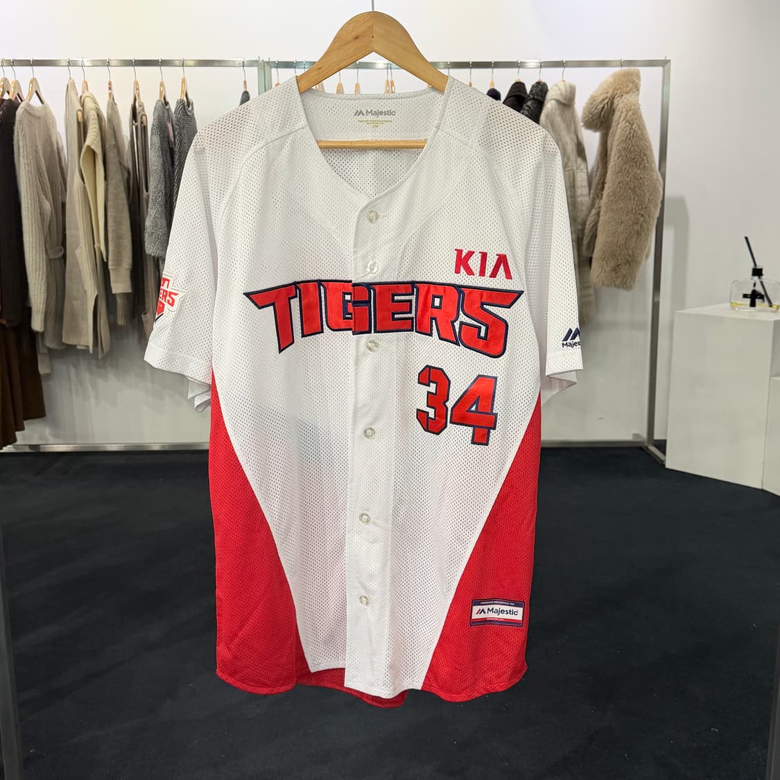 [110] 마제스틱 기아타이거즈 최형우유니폼 상품이미지1
