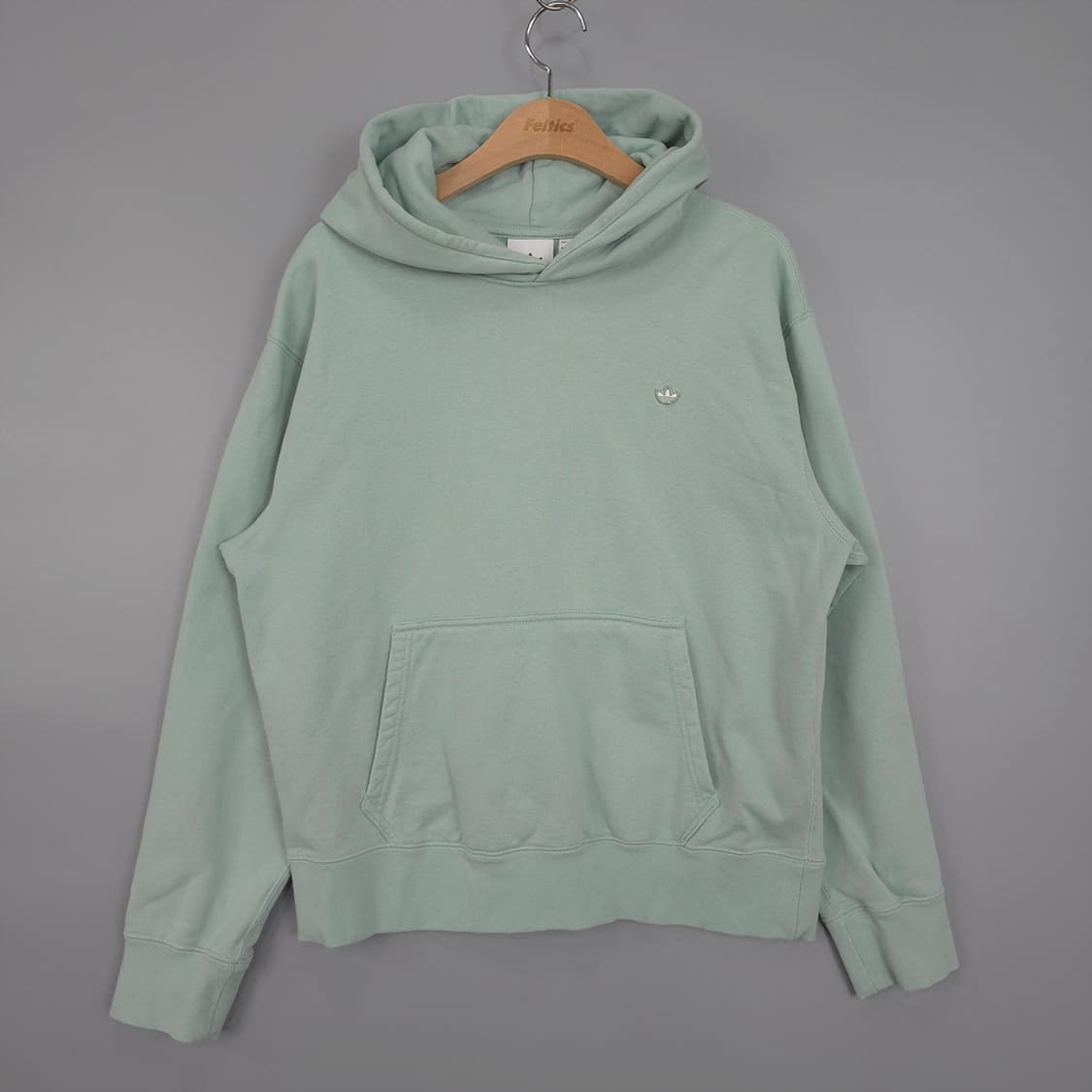 아디다스 Adidas 프리미엄 오가닉 코튼 후디 민트 M 상품이미지1